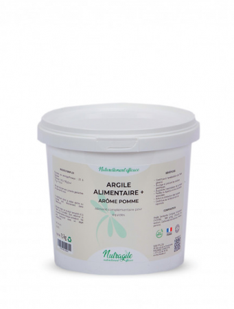 Argile alimentaire + pomme