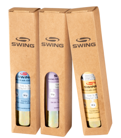 Cartouche de rechange CO2 pour gilet Airbag P25 Air