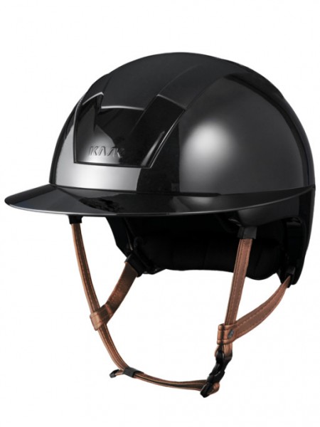 Casque Kooki Lady Jugulaire marron