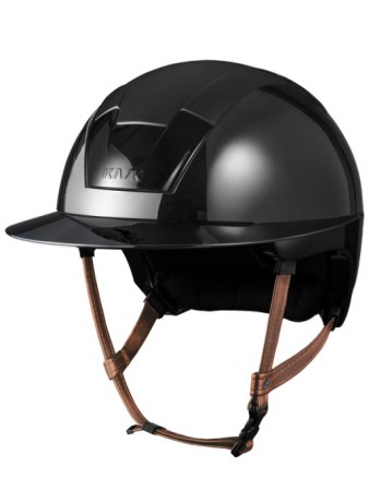 Casque Kooki Lady Jugulaire marron