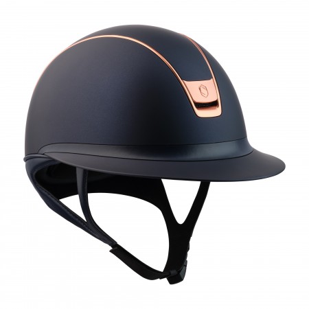 Casque MissShield Matt blu Rose Gold