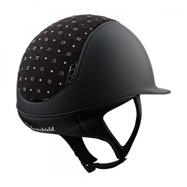Casque Shadow Black V2 Royal Flower Swaro