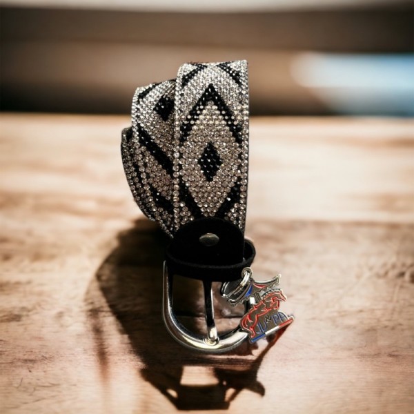 Ceinture losange strass