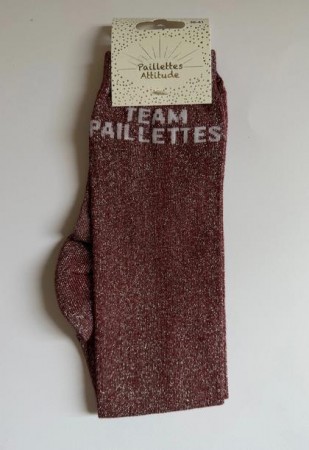 Chaussettes &agrave; Paillettes