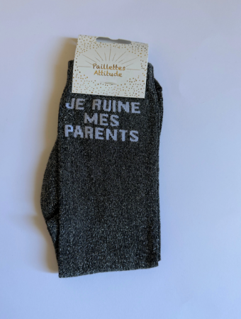 Chaussettes &agrave; Paillettes