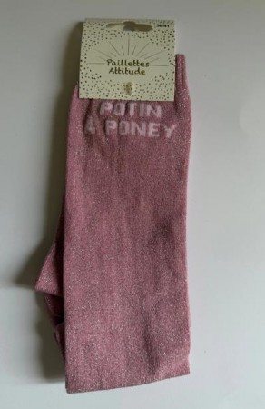 Chaussettes &agrave; Paillettes