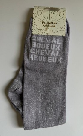 Chaussettes &agrave; Paillettes