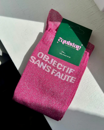 Chaussettes &agrave; Paillettes