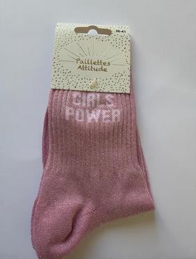 Chaussettes courtes &agrave; Paillettes