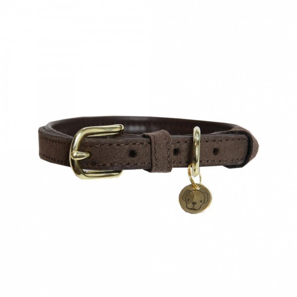 Collier pour chien Velvet Leather