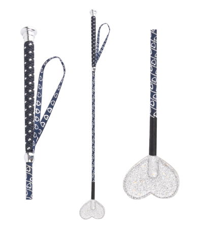 Cravache claquette en coeur