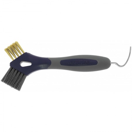 Cure pied brosse métal