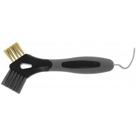 Cure pied brosse métal