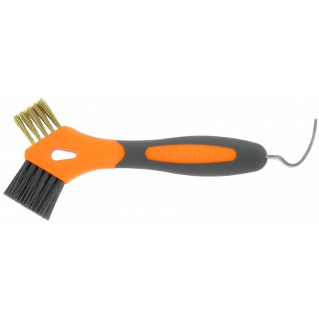 Cure pied brosse métal