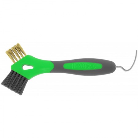 Cure pied brosse métal