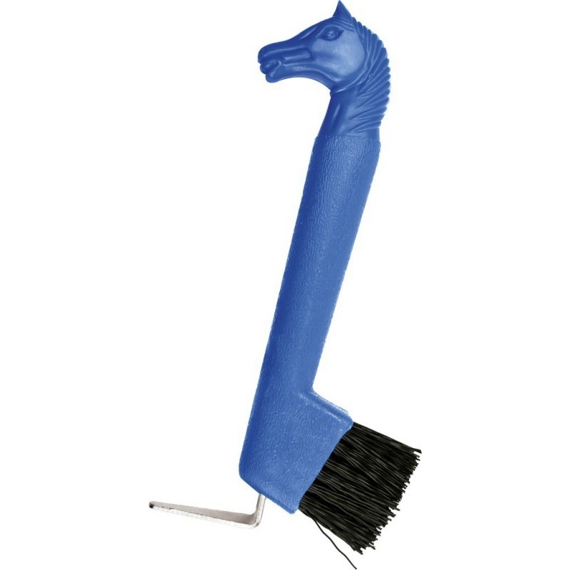 Cure pied brosse tête de cheval