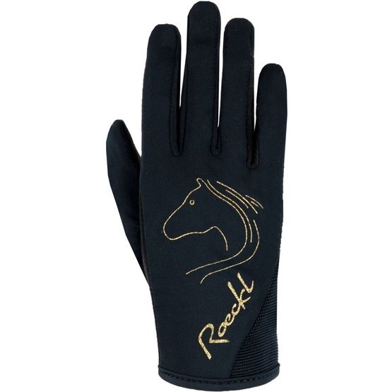 Gants TRYON Noir/or