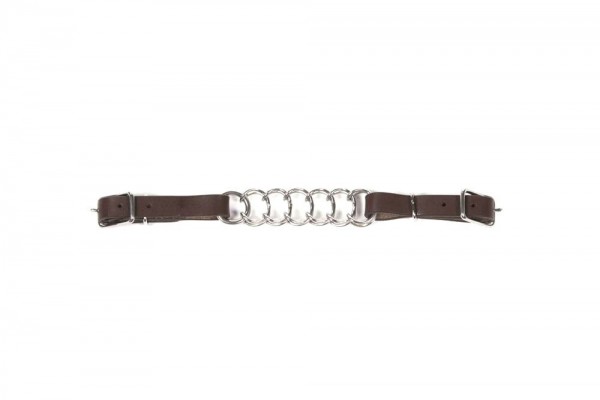 Gourmette attaches en cuir