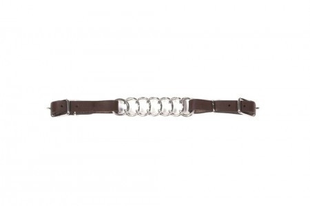 Gourmette attaches en cuir