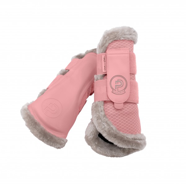 Gutre de dressage Mesh FauxFur Platinum 25
