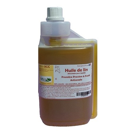 HUILE DE LIN ALIMENTAIRE 5L