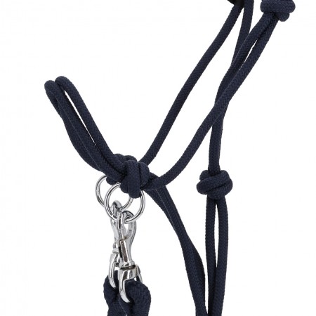 Licol en corde avec rênes
