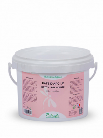 Pâte d\'argile détox relaxante