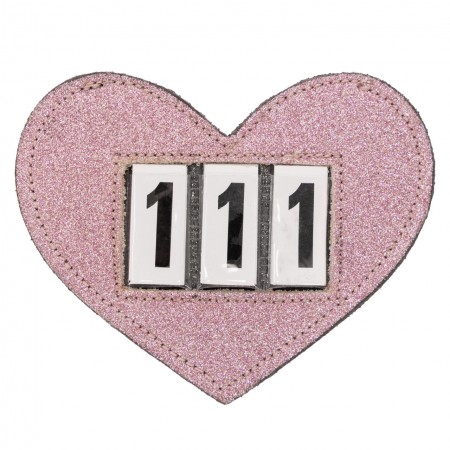 Porte numéro coeur