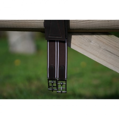 Sangle cuir disco noir