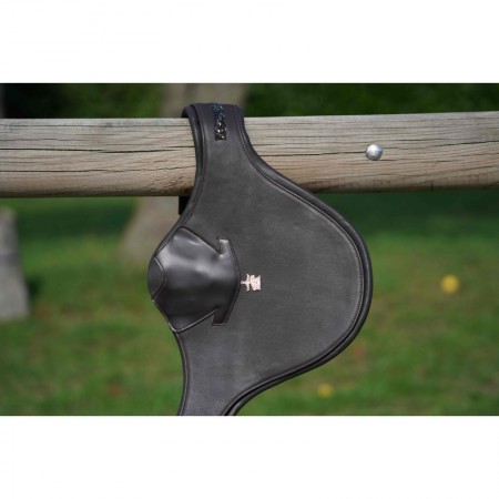 Sangle cuir disco noir