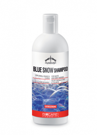 Shampoing extra fort pour chevaux blanc et gris