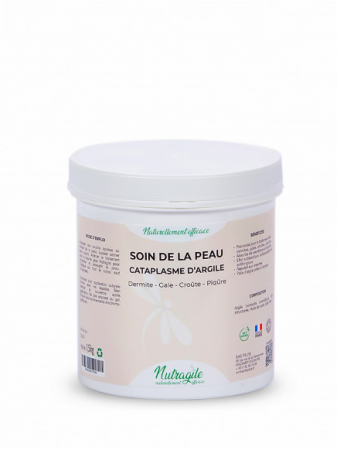 Soin de la peau pâte d\'argile